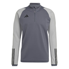 adidas Tiro 23 Competition Training Jacket Mens Grey Casual Tops HU1316-A