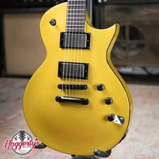 ESP LTD EC-2025 50th Anniversary Electric Guitar - Metallic Gold with Hardshell