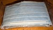 NEW-Set of 6 Individually Wrapped Disposable 3Ply Surgical Face Masks w/Earloops
