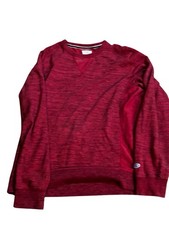 Men's XXL Champion Sweatshirt Cotton Poly Mix Red Burgundy Very Good Condition