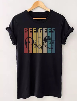Retro Bee Gees Members Short Sleeve T-shirt.webp