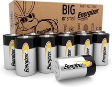 Energizer Alkaline C Batteries 12 Pack Long Lasting Power