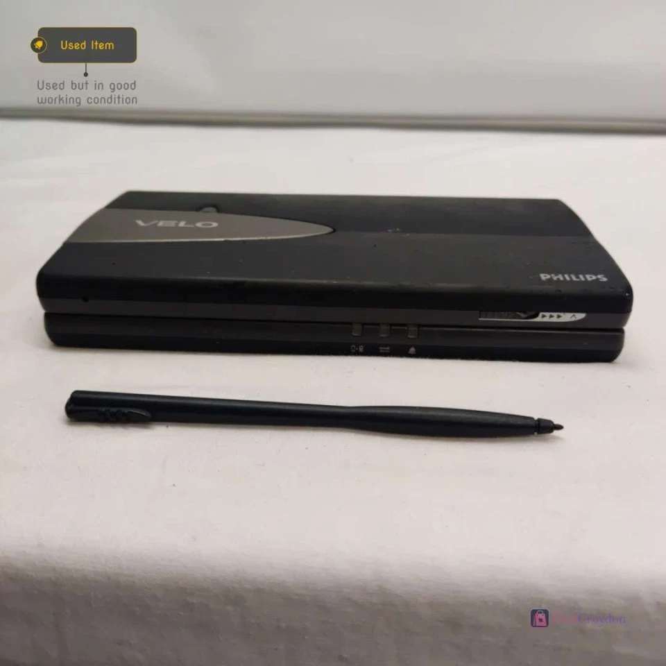 PHILIPS VELO 1 500 SERIES PORTÁTIL PC PORTÁTIL BOLSO LAPTOP WINDOWS CE + STYLUS - Imagem 4 de 4