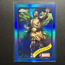 2025 Topps Chrome Marvel #163 BLUE REFRACTOR Hercules /299
