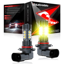 LED Fog Light Bulbs H10 9145 9140 Yellow for Ford F150 F250 F350 2004 2005-2021