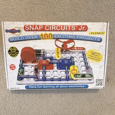 Elenco Snap Circuits Jr. SC-100 Electronics Educational Toy Kit - READ DETAILS