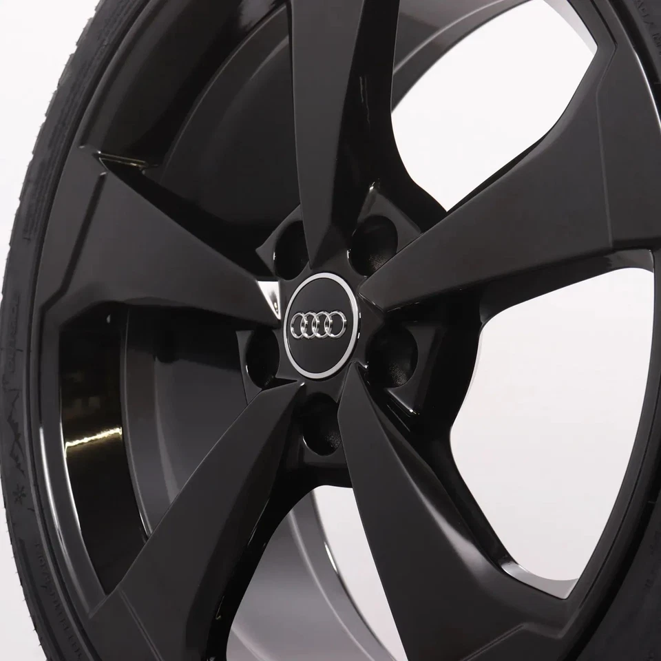 Winterräder 19Zoll Audi A3 S3 RS3 8V Original Felgen Rotor schwarz 235/35R19 NEU - Bild 4 von 4