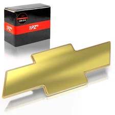 Front Grille Emblem Gold Bowtie For Chevrolet Suburban Silverado Tahoe 1999-2006