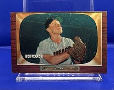 1955 BOWMAN ORIGINAL BASEBALL CARD #145 BOB NIEMAN CHICAGO WHITE SOX 