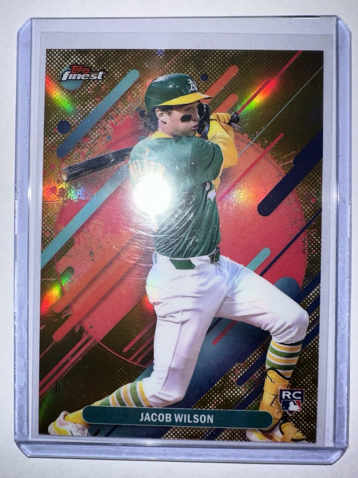 2025 Topps Finest - Common Jacob Wilson # 295 Gold # 09/20