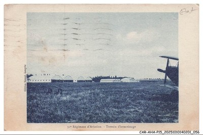 CAR-AHAP15-0773-FLUGZEUGE - Flugregiment - Landeplatz