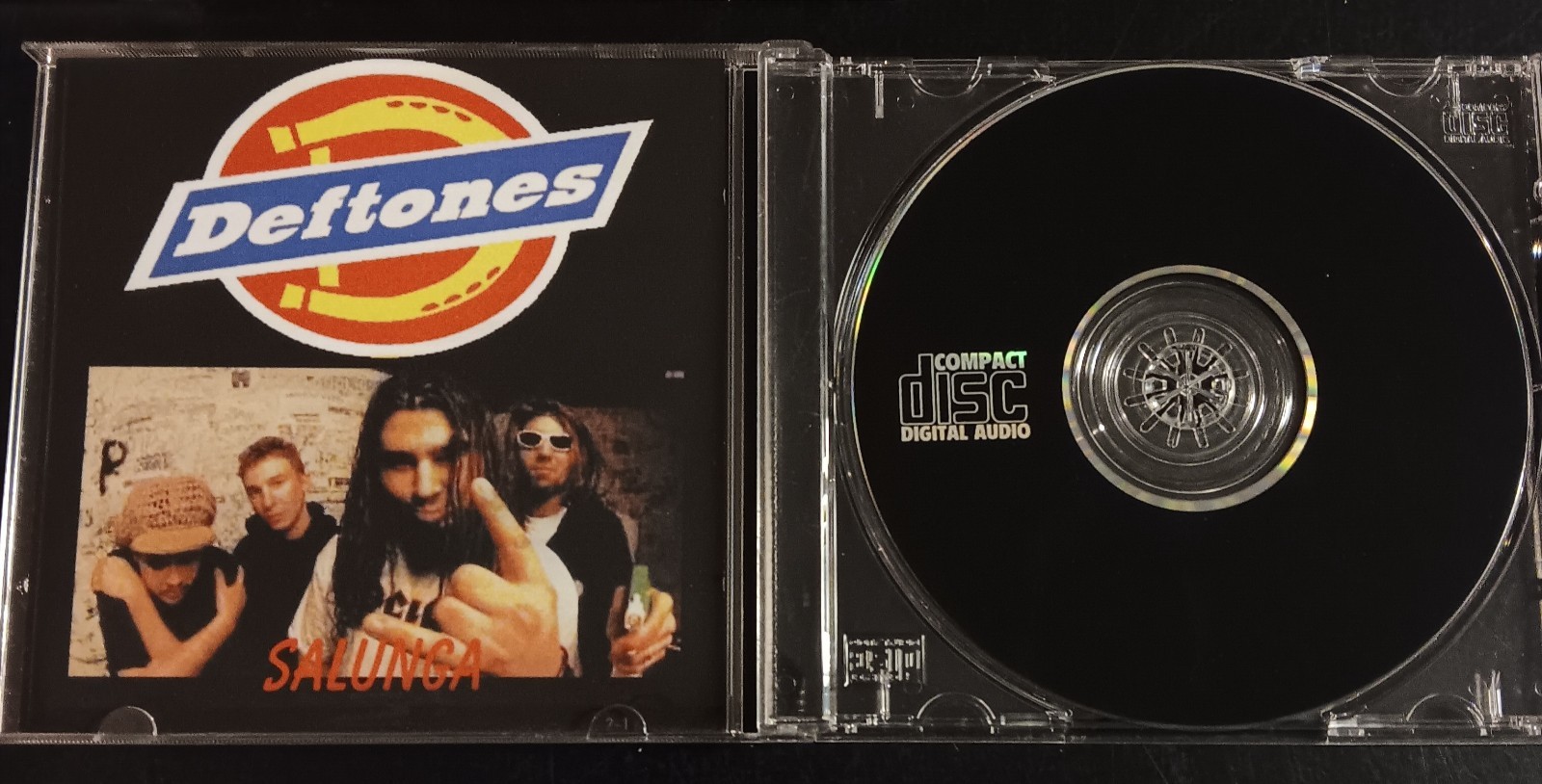 Salunga CD Rare 1997 Amsterdam Classic Nu Heavy Metal Alternative Rock