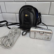 Olympus CAMEDIA C-180 5.1MP Digital Camera Retro Digicam  CASE  CORD