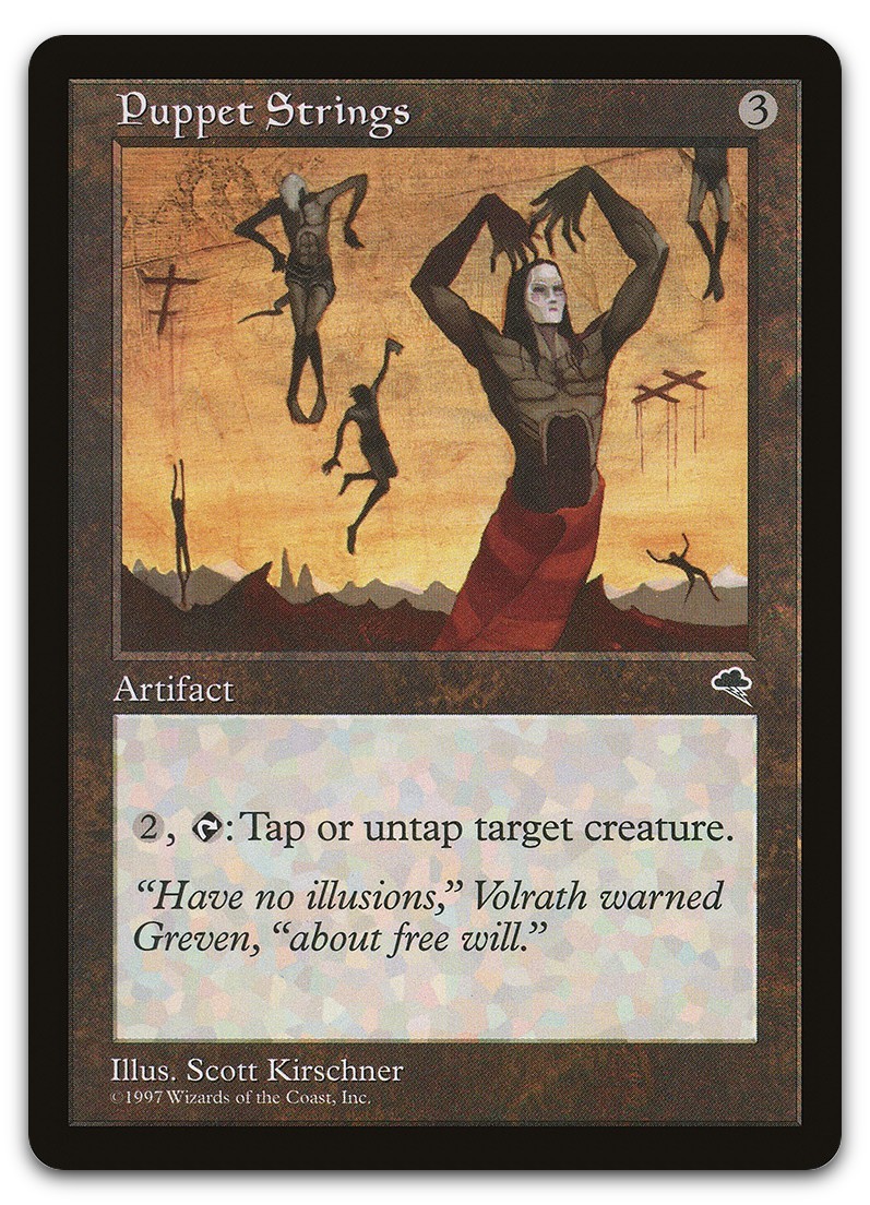 Puppet Strings #304 (NM) Tempest TMP Magic MTG