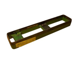Heavy Duty Cutting Die 6-3/8" x 1-1/4" Rounded Corners Leather Tool - Steel