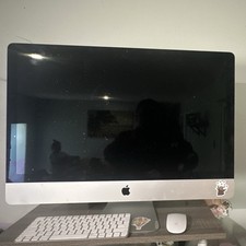 Apple iMac All-in-One Desktop Computer Silver Series with Keyboard and Mouse