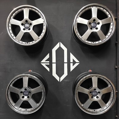 19'' 8.5J 45ET 5x112 O.Z. Racing Giotto 2 2 piece split wheels custom flat face