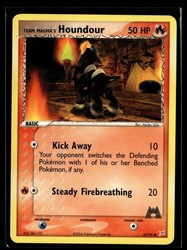 Team Magma's Houndour 63/95 EX Team Magma vs Team Aqua