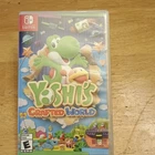 Nintendo Yoshi's Crafted World Nintendo Switch Multiplayer Handcrafted Levels