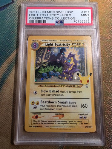 Light Toxtricity graded PSA 9 for sale on eBay