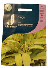 JOHNSONS - 75 SAGE SEEDS - best before date 2030