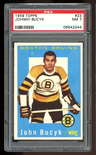 1959 Topps Johnny Bucyk #23 card