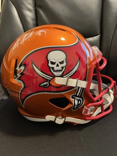 Rob Gronkowski Tampa Bay Buccaneers Signed Rep Flash Helmet