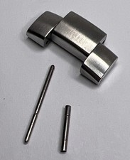 Authentic Omega 20mm Steel Link Pin Tube For Seamaster Pro Planet Ocean 1581/953