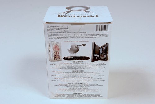 Phantasm Sphere Collection New II III IV V Set Autographed Directors ...