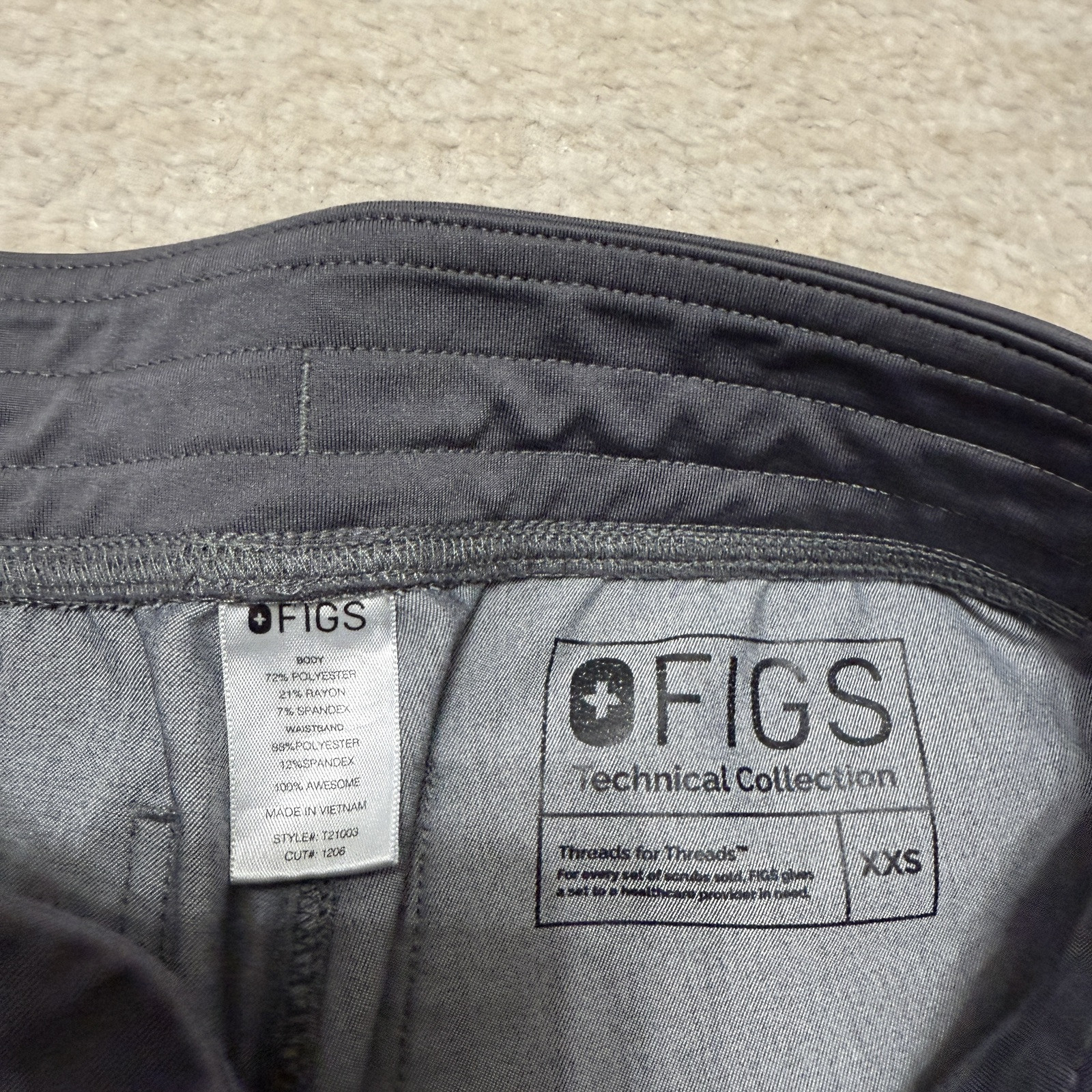 Figs Technical Collection Basic Livingston Scrub … - image 8