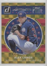2017 Panini Donruss American Pride Gold 10/99 Alex Lange #AP-14 0q7p