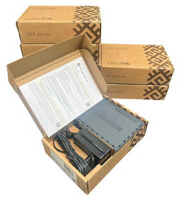 7 PCS MikroTik hEX S 5-Port Gigabit Ethernet Router SFP RB760iGS