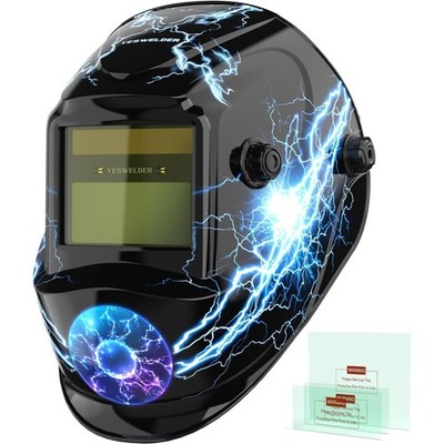 Schweißhelm Schweißmaske Automatik Solar Blaulichtschutz MIG TIG ARC 92x42mm
