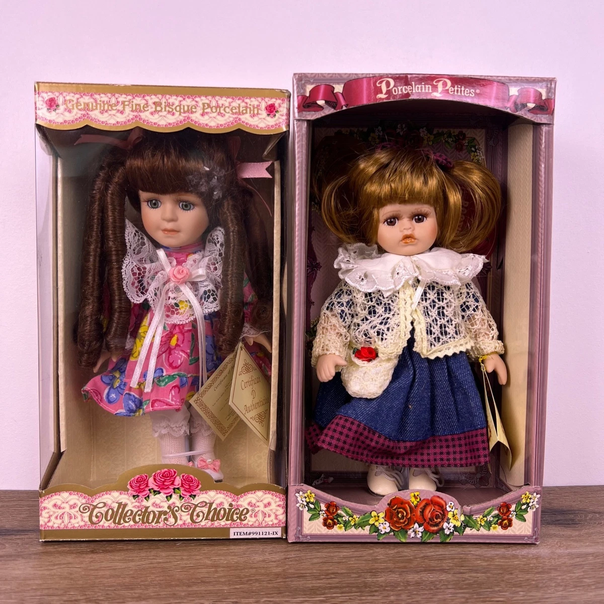 25+ With Vintage Porcelain Dolls & Doll Playsets for sale