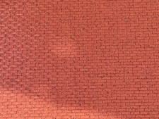 O Scale Brick Textured Model Train Scenery Sh...