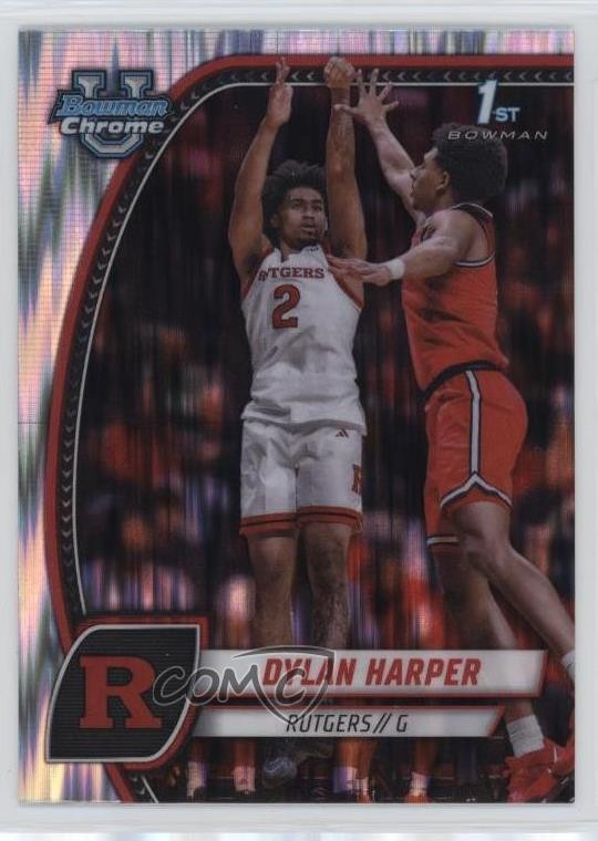 2024-25 Bowman U Chrome Stealth Refractor Dylan Harper #22 9et