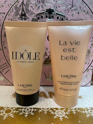 2x Lancôme La vie est belle and idole Scented Body Cream 1.6 oz/50 ml  *2