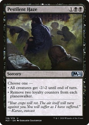 LP - Pestilent Haze [M21 - 118] Core Set 2021