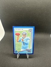 2025 Panini Donruss - Cam Ward Blue Glitter Rated Rookie SSP *COLOR MATCH* #293