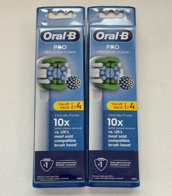Oral B PRO Precision Clean Ersatzköpfe für elektrische Zahnbürste - 8er Pack