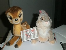 Steiff Disney Thumper Bambi Mohair Limited Edition Set With Tags No Box Or Cer
