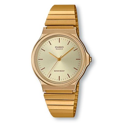 CASIO MQ24G-9E Classic Analog Stainless Steel Watch, Gold