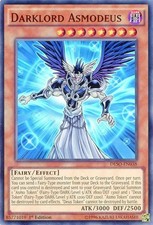 Yu-Gi-Oh TCG DESO-EN038 SR Darklord Asmodeus Destiny Soldiers