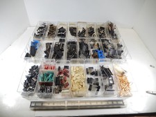 HUGE COLLECTION OF ASSORTED IC SOCKETS & HEADERS W/ A FAIR SHARE OF GOLD