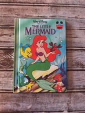 Disney's The Little Mermaid Hardcover 1993 Disney Book World Of Reading