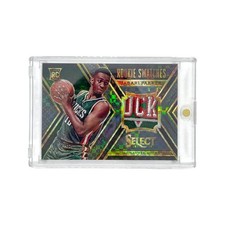 Panini NBA Select Rookie Swatches Prizm Black Gold Parker 1/1 Card Jabari