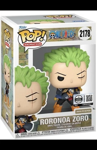 Funko Pop Grail One Piece Roronoa Zoro 2178 Limited 3500 Pcs Printed Photo