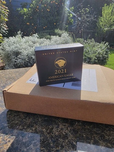 American Eagle 2021 One-Tenth Ounce Gold Proof Coin (21EEN)