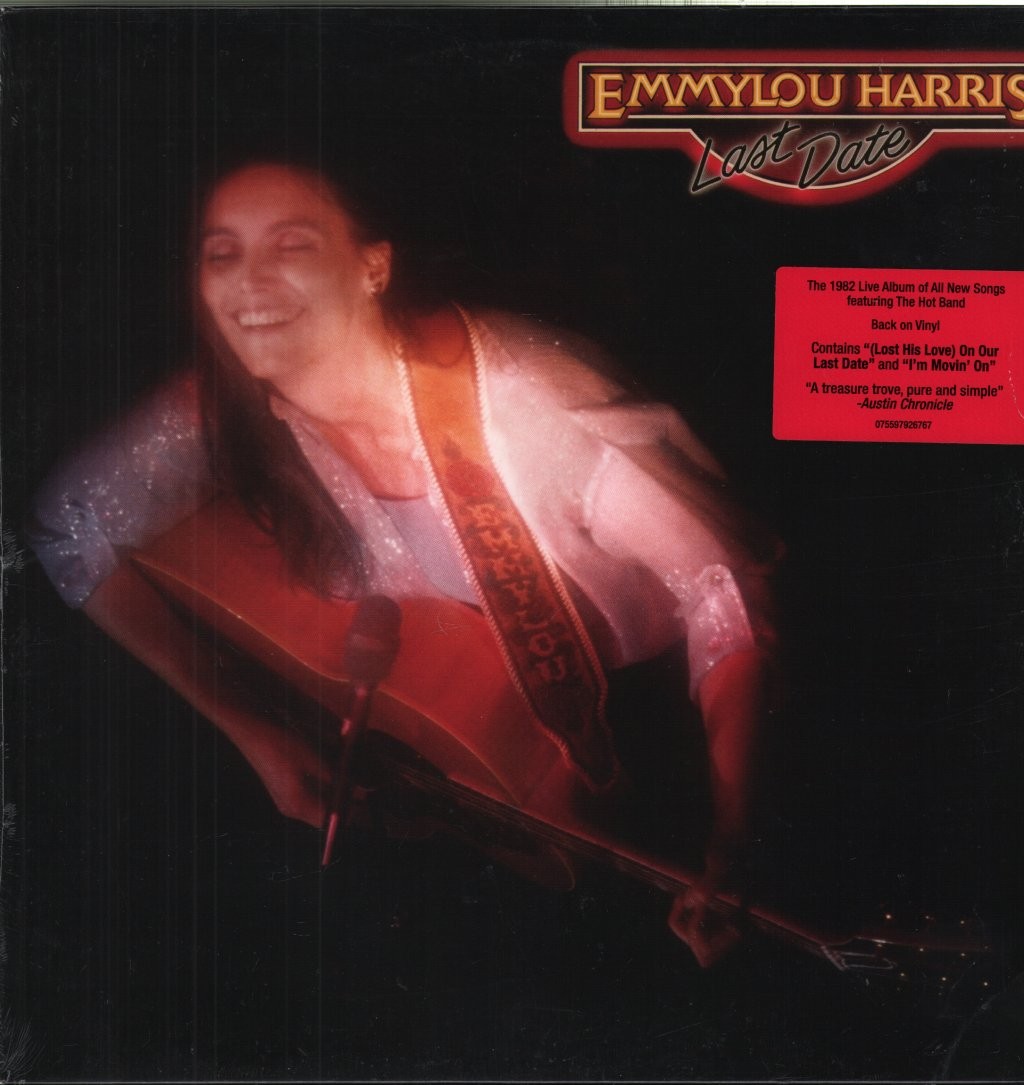 Emmylou Harris Last Date LP vinyl Europe Nonesuch 2019 brand new sealed has info