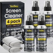 Screen Cleaner Spray 16Oz 4Oz X 4 Pack - TV Computer Screen Cleaner with